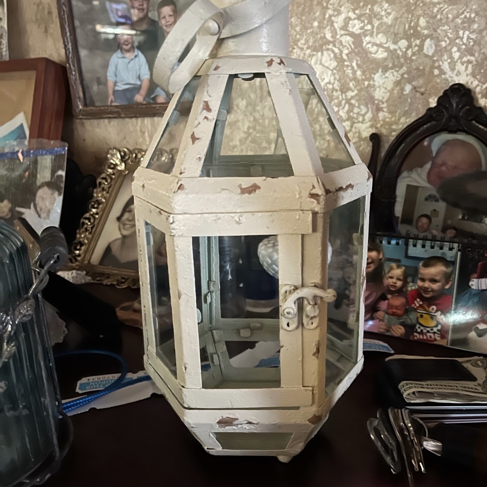 Vintage Lantern candle holder